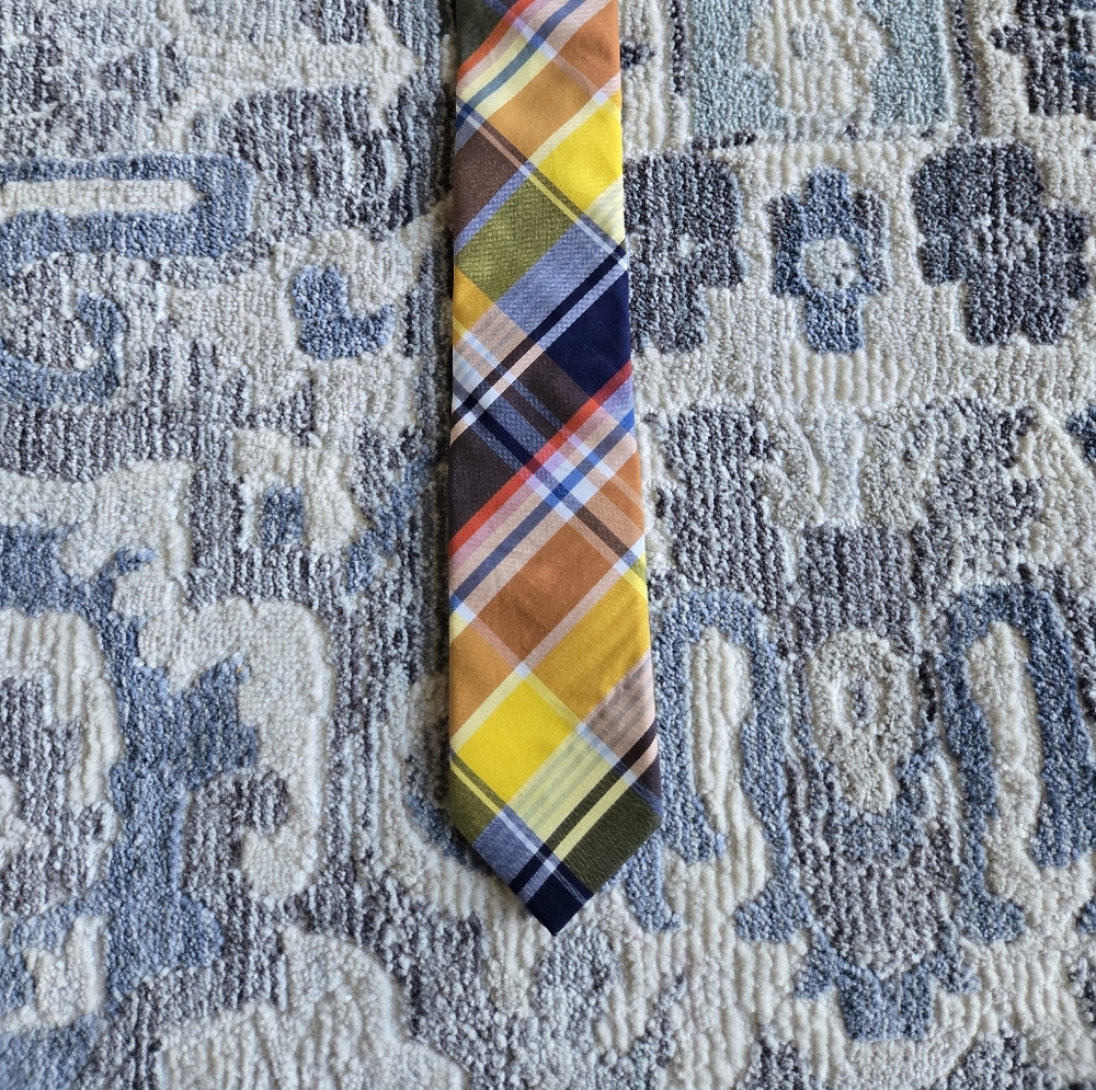 Penguin Plaid Tie